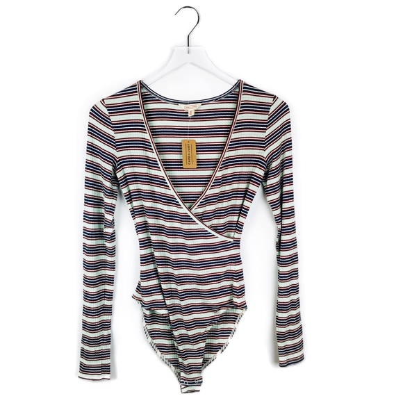 Cape Juby Tops - Cape Juby striped bodysuit